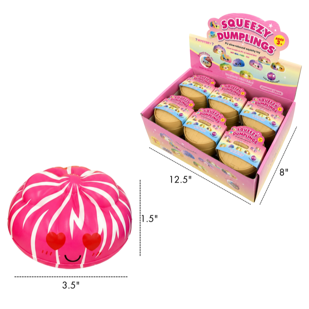 SQUEEZY DUMPLINGS 12PCS  #CA-521