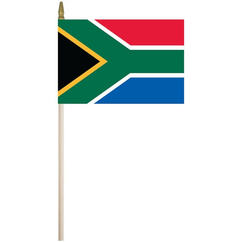 Flag on stick South Africa -1dz. (12x18")