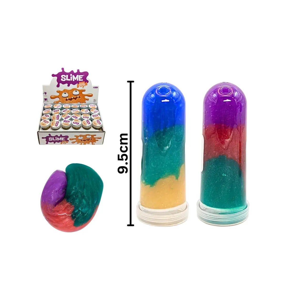 Galaxy Slime in Test Tube