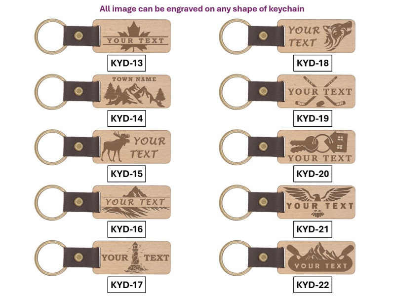 Thumbnail: CUSTOM RECTANGULAR KEYCHAIN