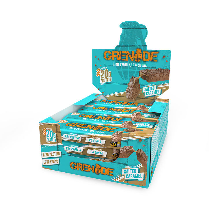 POMEGRANATE SHOCK CHIP SLT LENT PROTEIN BAR 12X60 GR