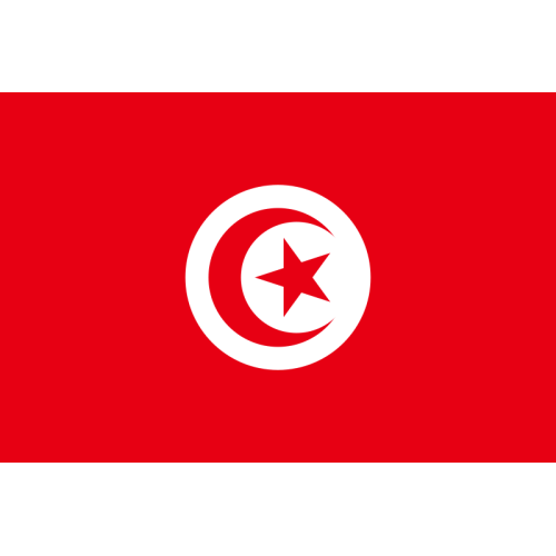 Drapeau / Flag - Tunisie / Tunisia - (3x5')
