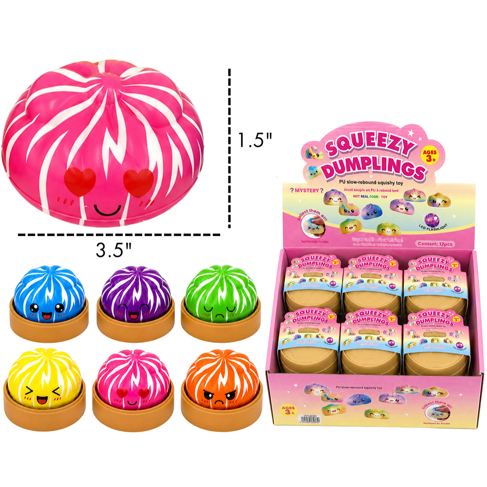 Thumbnail: SQUEEZY DUMPLINGS 12PCS  #CA-521