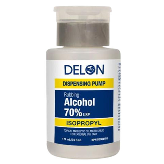 DELON ALCOHOL 70% USP RUBBING - ISOPROPYL