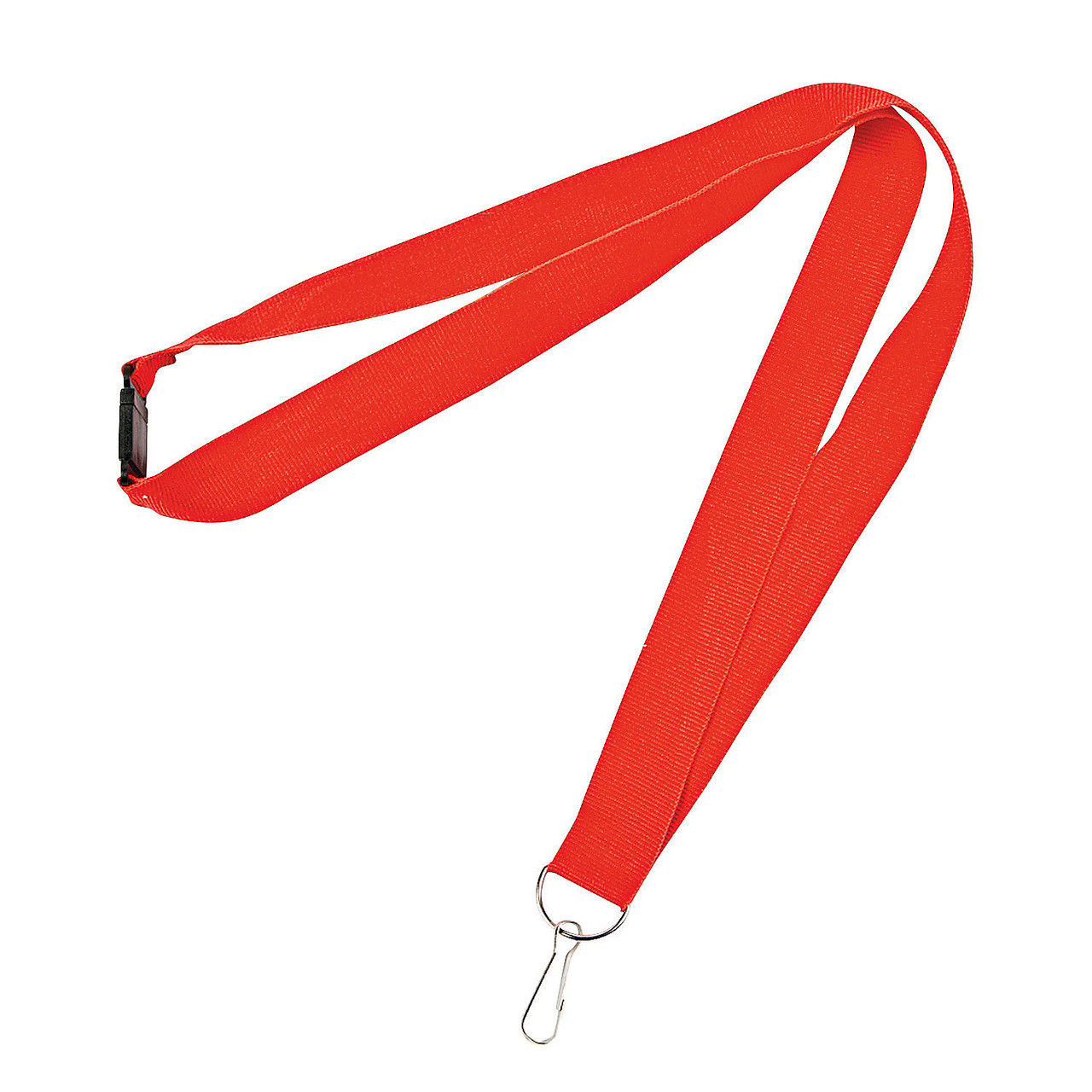 Nylon Red Breakaway Lanyards