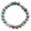 ZenN Indian Agate Stone Bracelet, 8mm