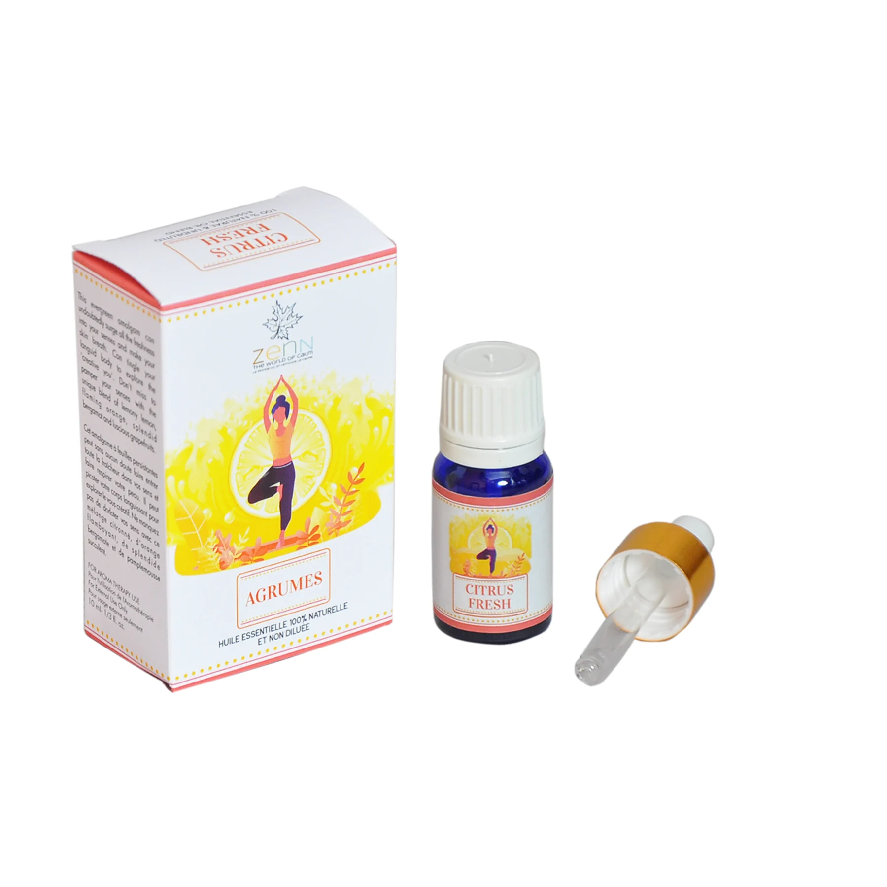 Goloka Citrus Fresh Pure Essential Therapeutic Oil