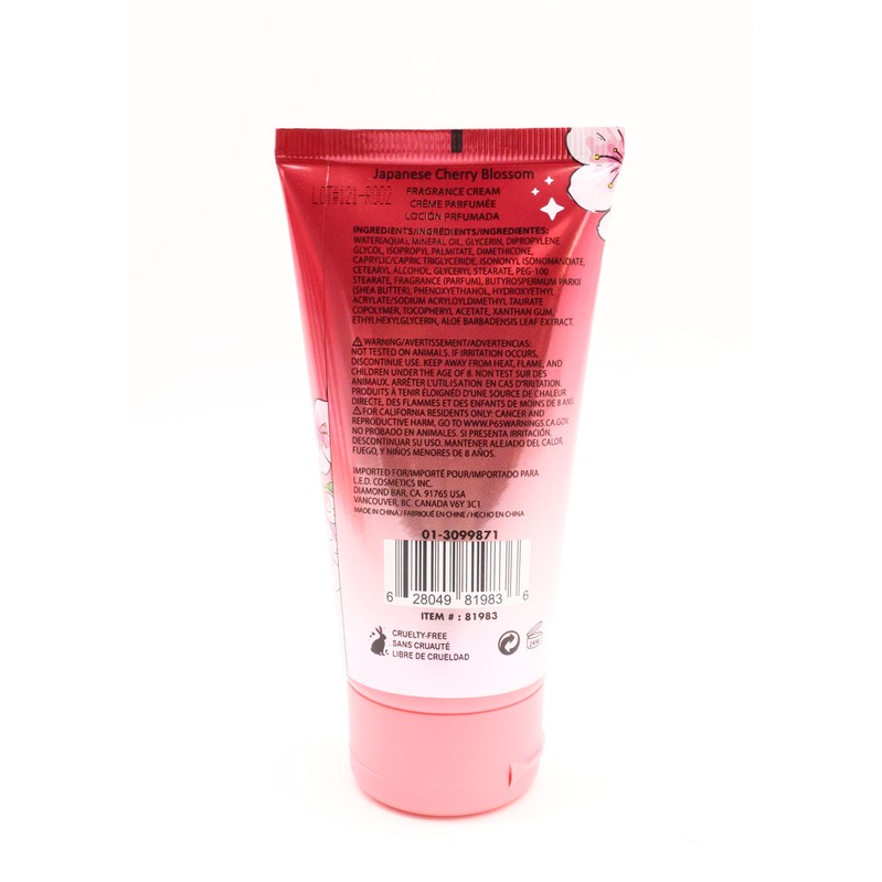 Thumbnail: JAPANESE CHERRY BLOSSOM HAND & BODY CREAM 70G ON PDQ