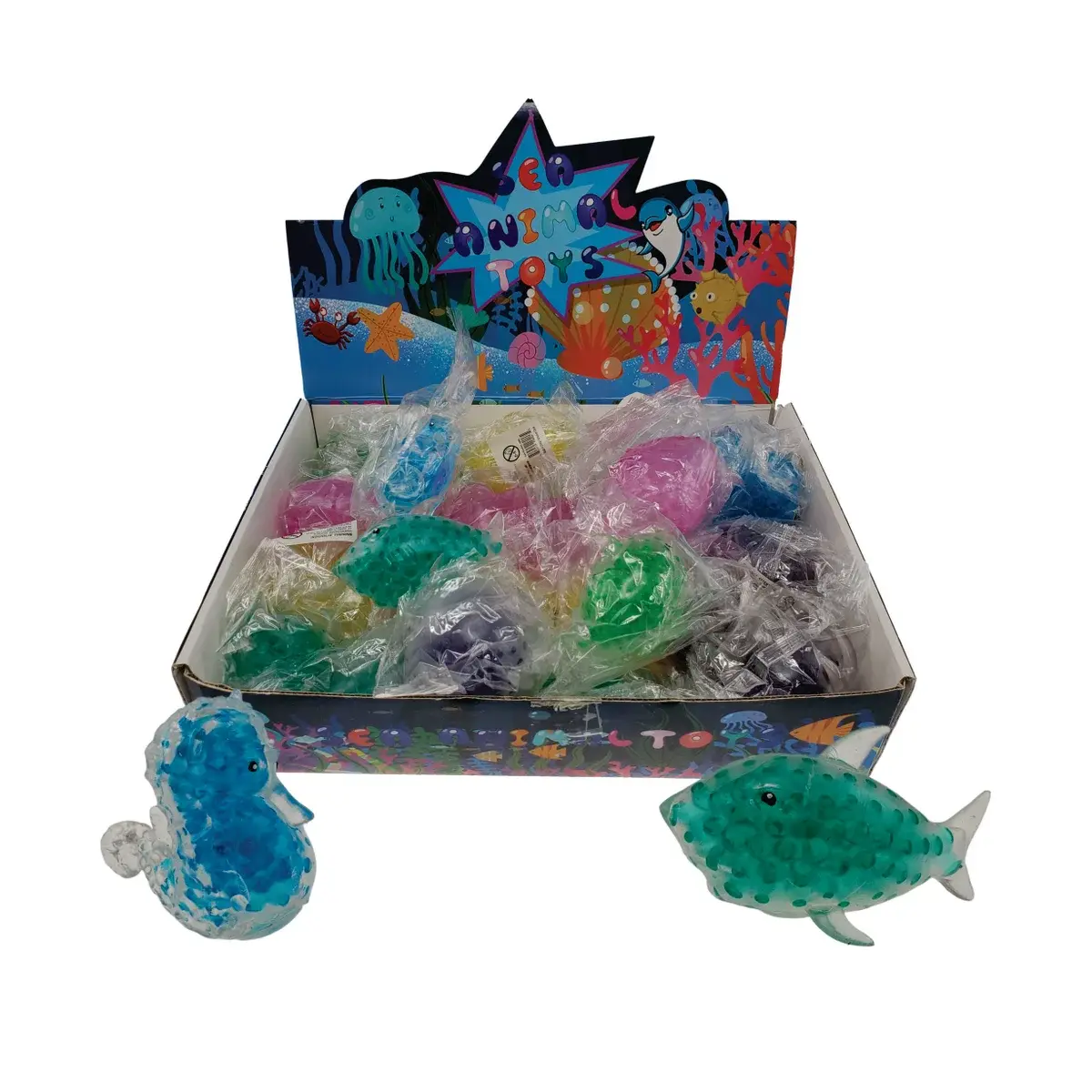 8cm Squeeze Sea Animal - 24d