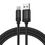 Miniature : USB-A to Lightning cables - 1m - 2 assorted colors: white, black