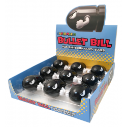 NINTENDO - SUPER MARIO - BULLET - BLUE RASPBERRY SOURS CANDY - CDU ...