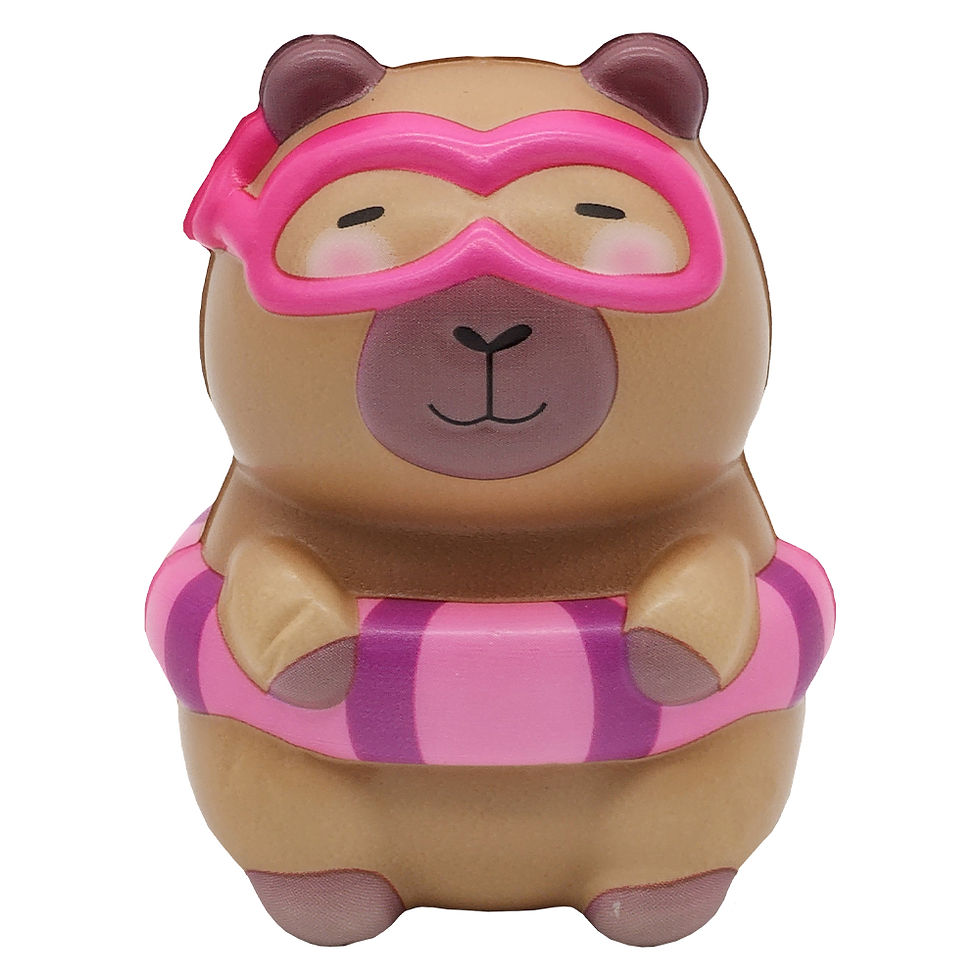 Thumbnail: SQUISH-A-BARA. Capybara anti-stress toys