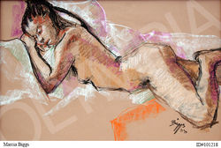 "Laying Nude"