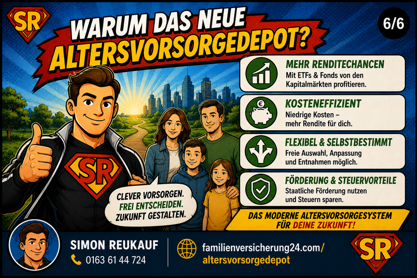 Gründe für das AltersvorsorgeDepot