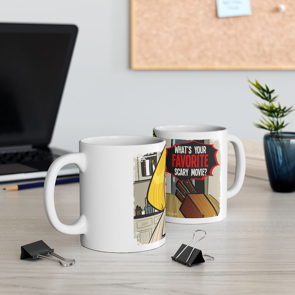 Thumbnail: "Scary Movie" Ceramic Mug 11oz