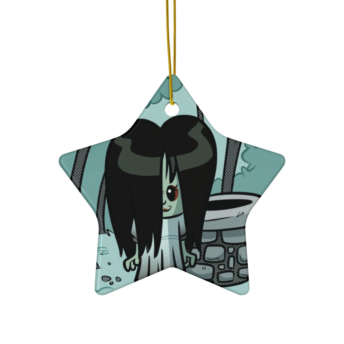 "S is for Samara" Ceramic Ornament, 4 Shapes