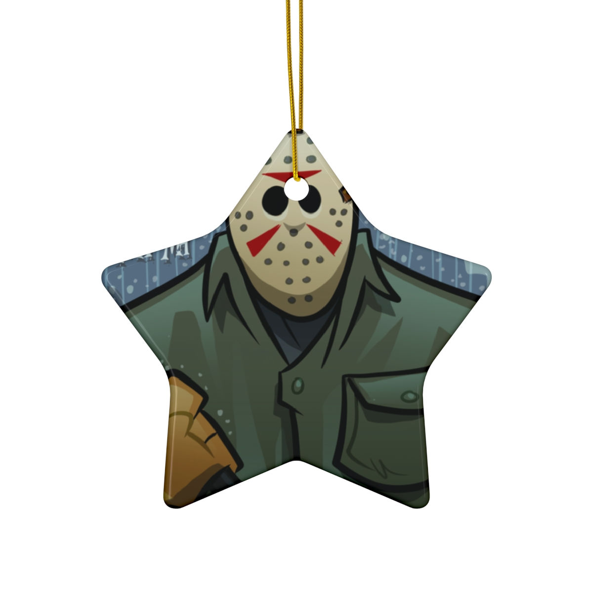 "Ki Ki Ma Ma" Ceramic Ornament, 4 Shapes