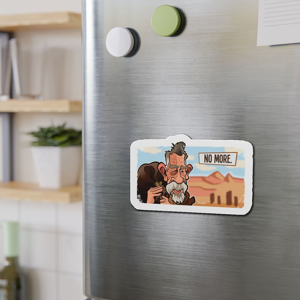 Thumbnail: "War Doc" Die-Cut Magnets