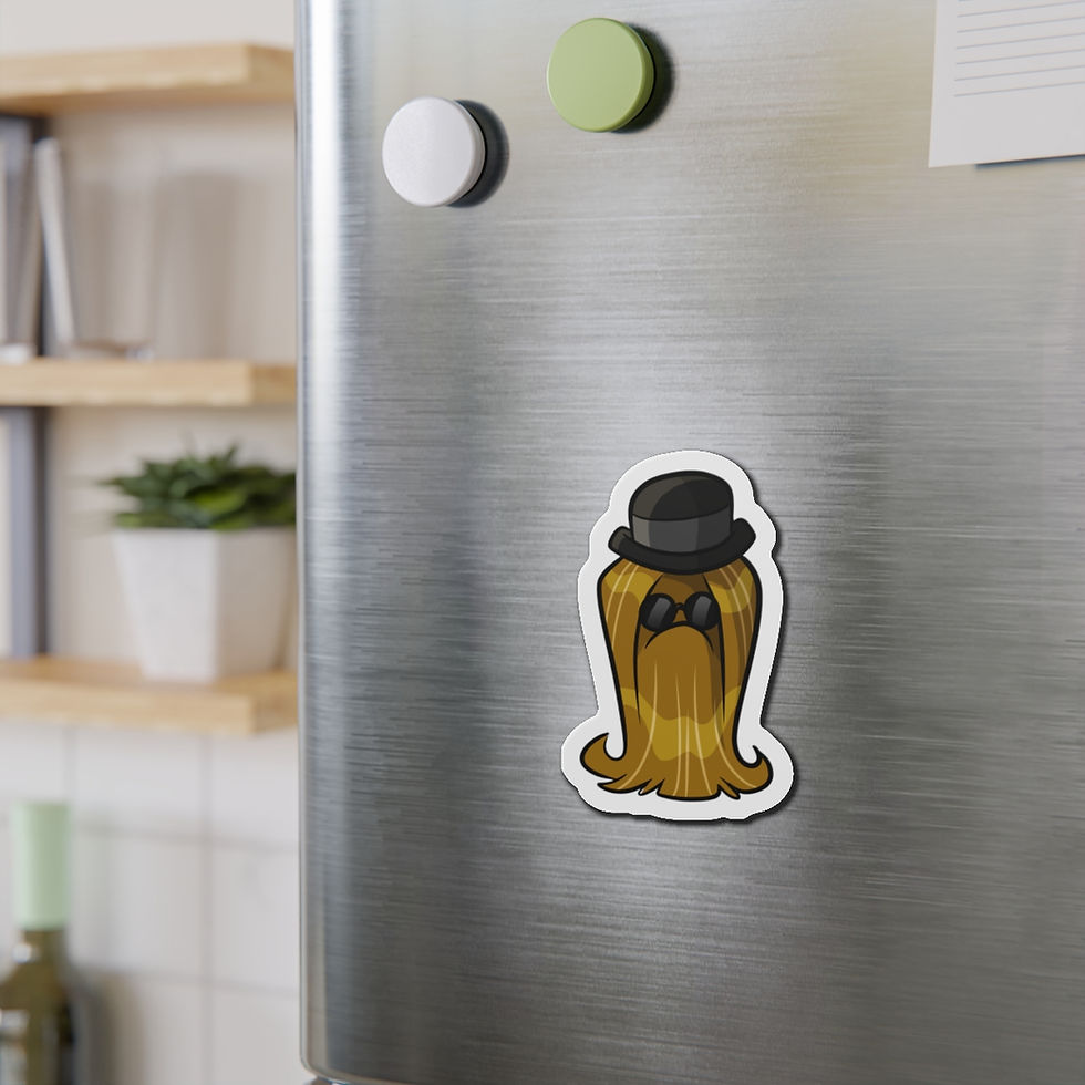 Thumbnail: Cousin Itt Die-Cut Magnets