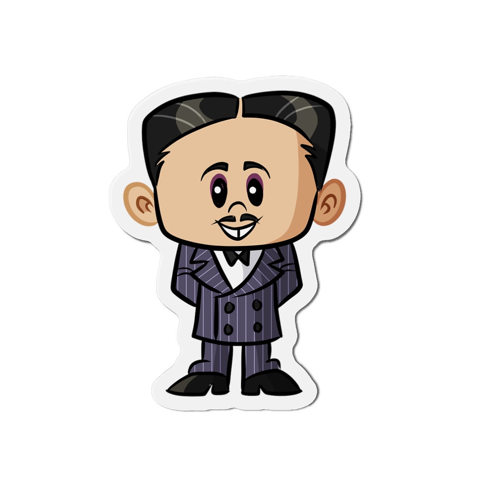 Gomez Die-Cut Magnets