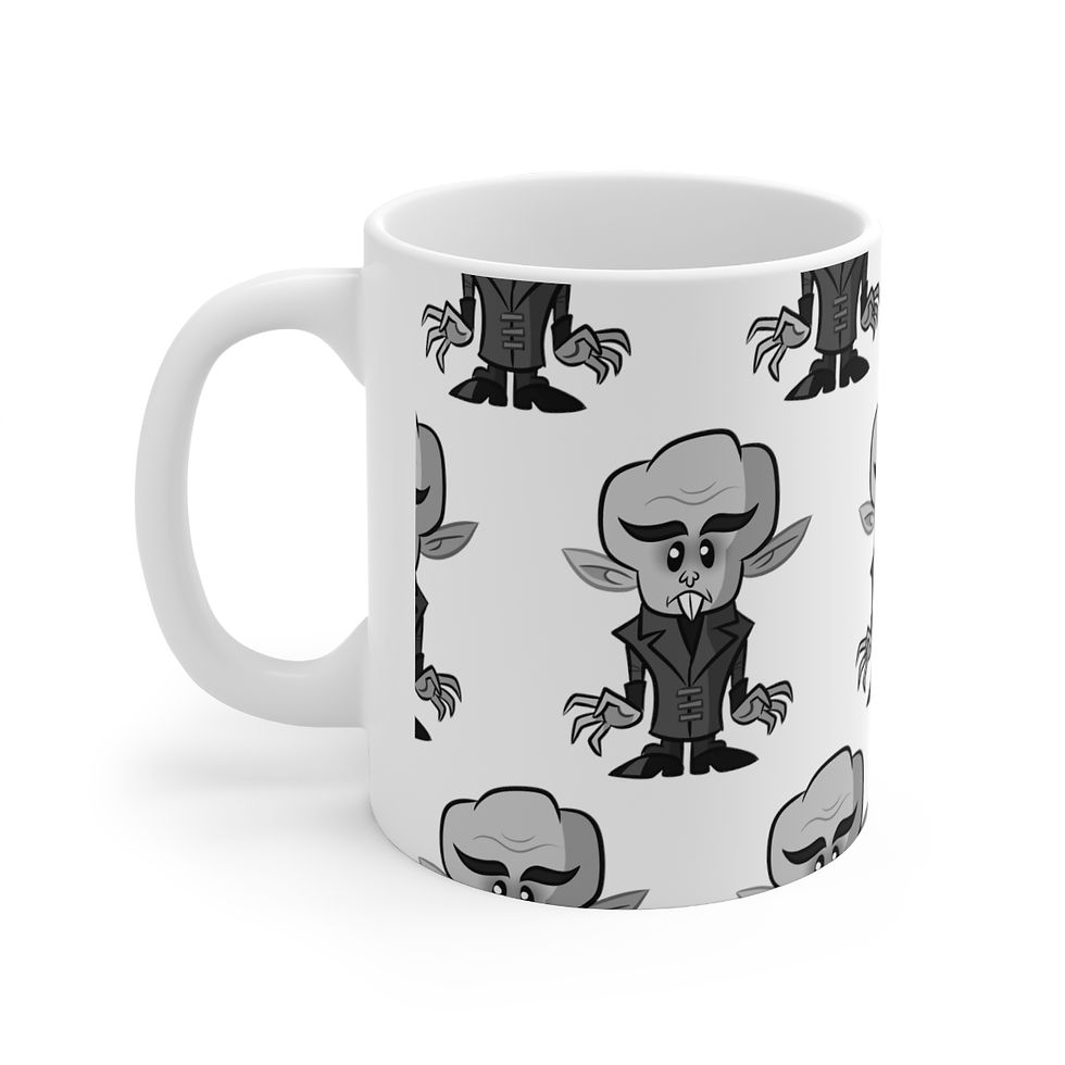 Thumbnail: Count B&W Ceramic Mug 11oz