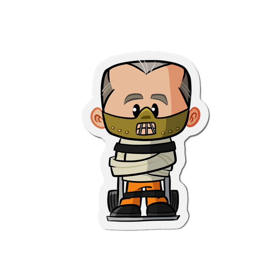 Thumbnail: "Hanni" Die-Cut Magnets