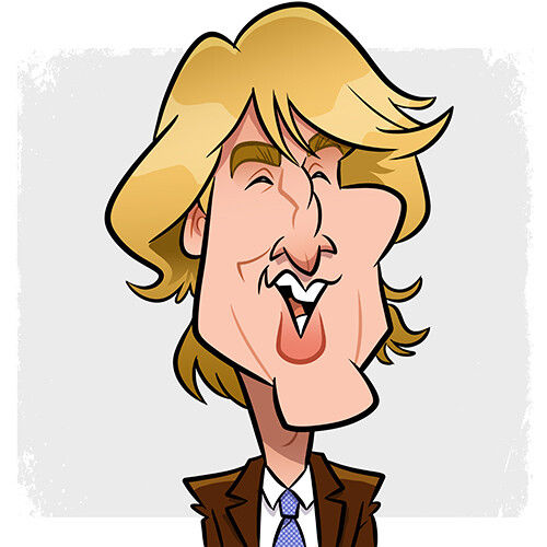 Owen Wilson caricature
