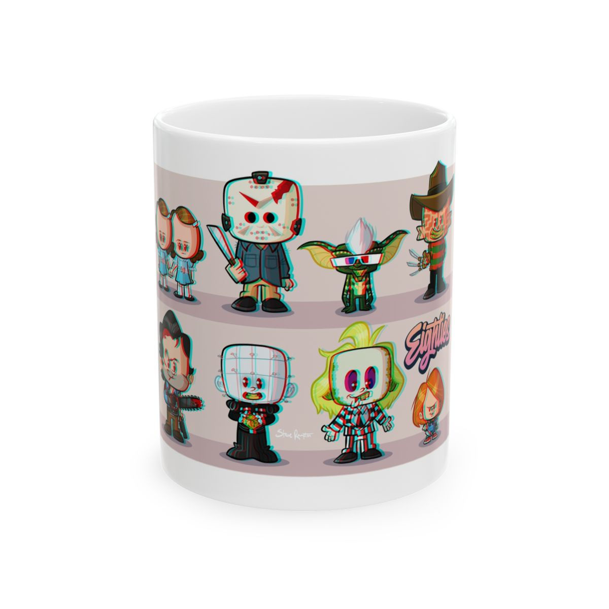 "Eighties" Ceramic Mug 11oz