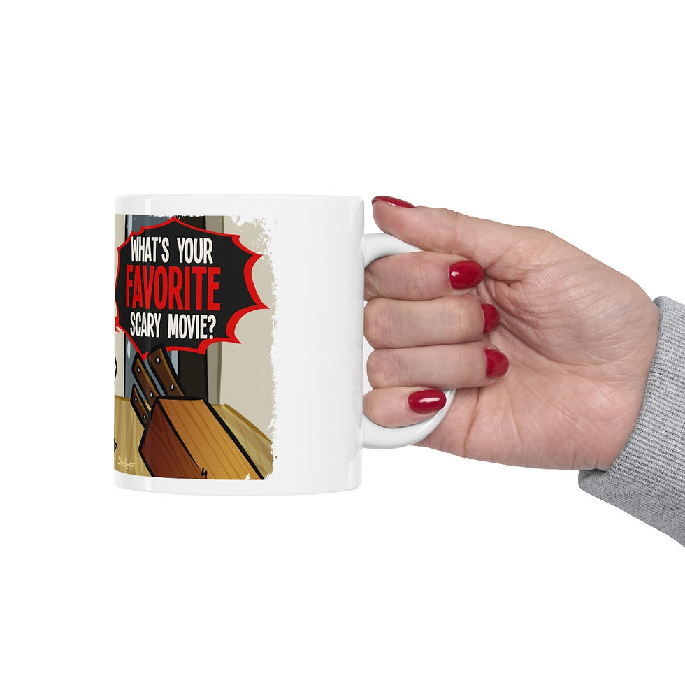 Thumbnail: "Scary Movie" Ceramic Mug 11oz