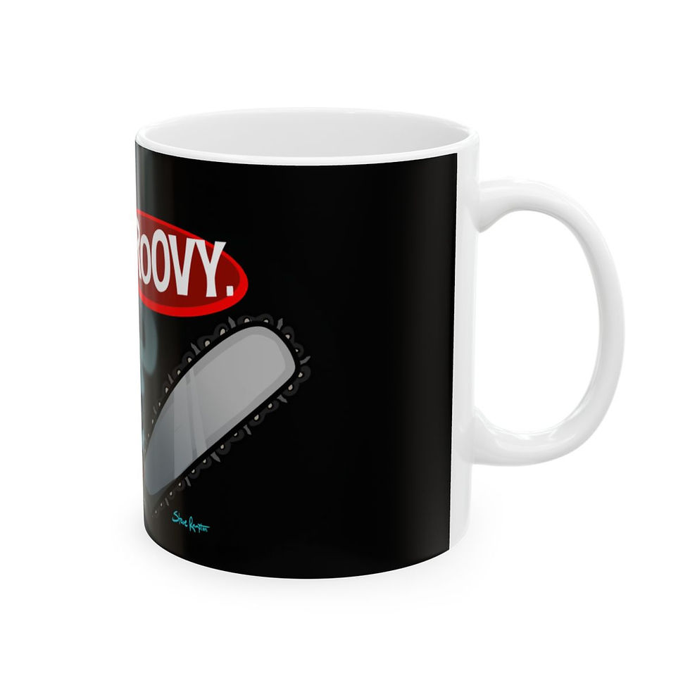 Thumbnail: "Groovy" Ceramic Mug 11oz