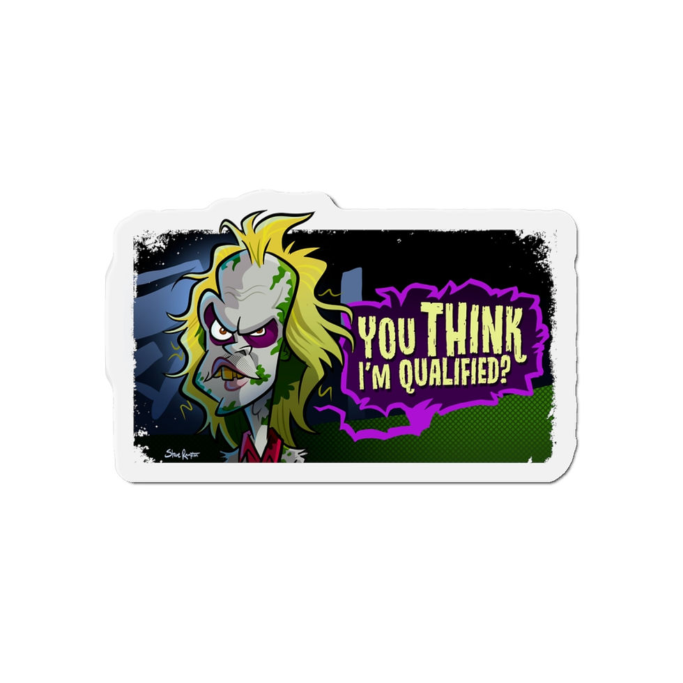 Thumbnail: "Qualified" Die-Cut Magnets