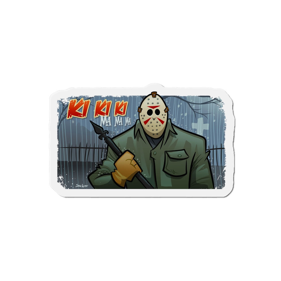 Thumbnail: "Ki Ki Ma Ma" Die-Cut Magnets