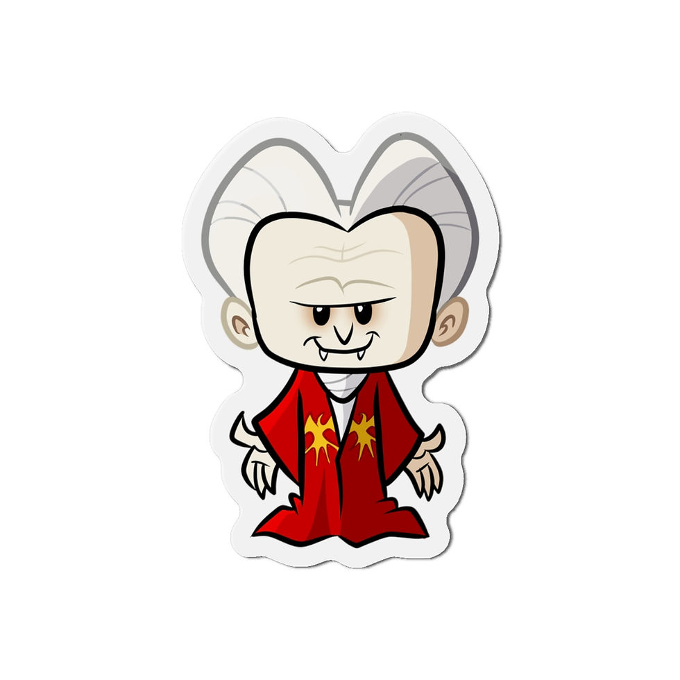 Thumbnail: Bram's Count Die-Cut Magnets