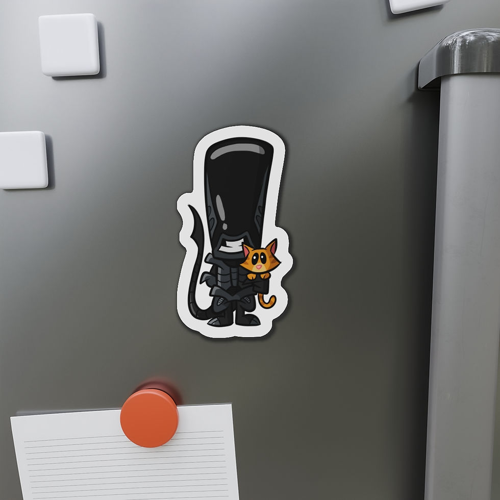 Thumbnail: Alien Die-Cut Magnets