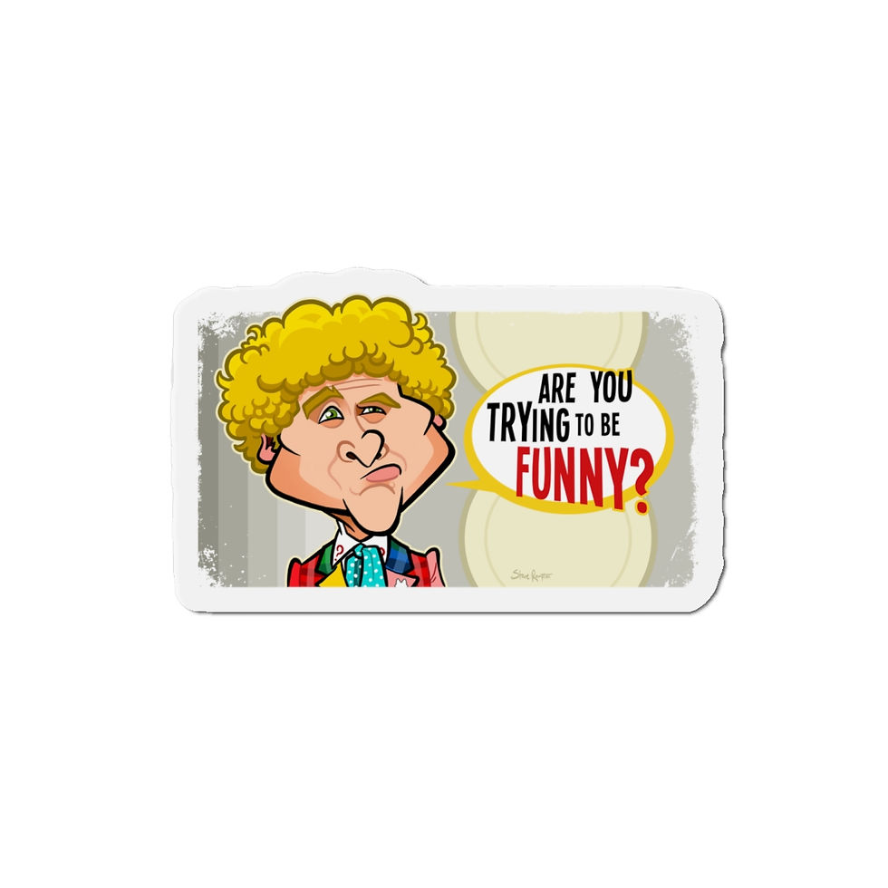 Thumbnail: "Sixth Doc" Die-Cut Magnets