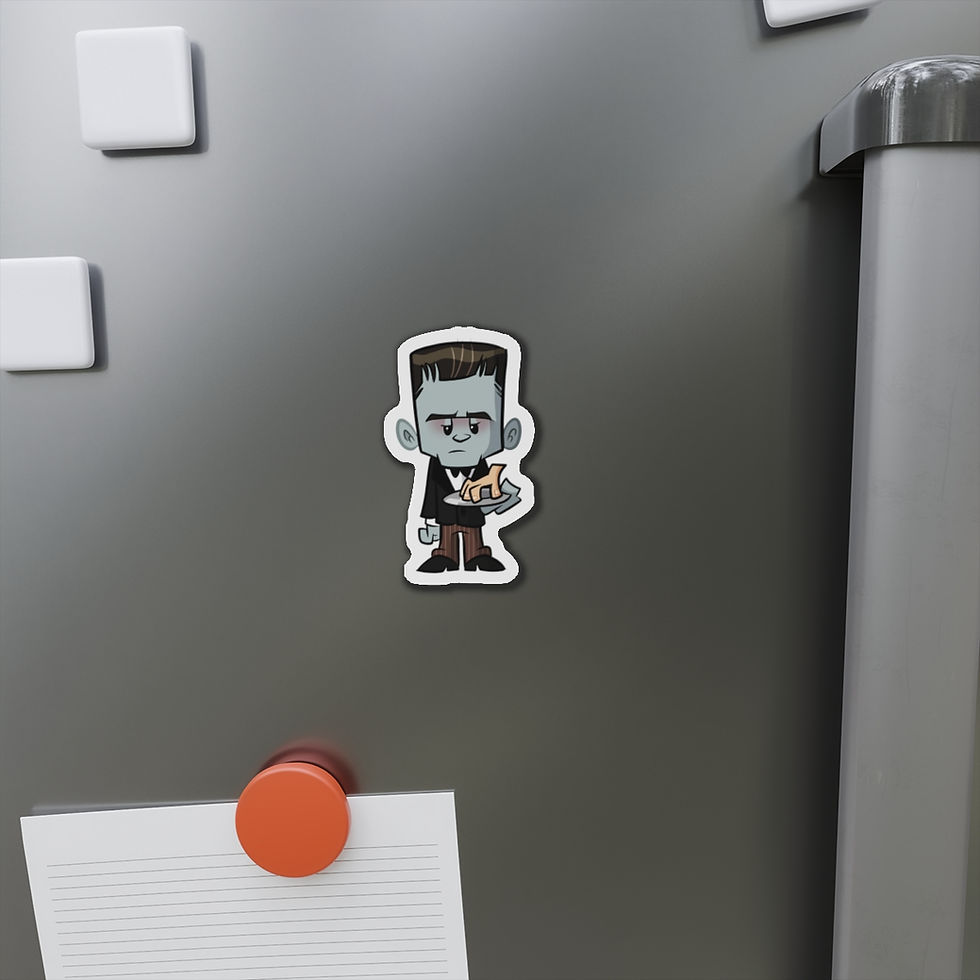 Thumbnail: Lurch with Thing Die-Cut Magnets