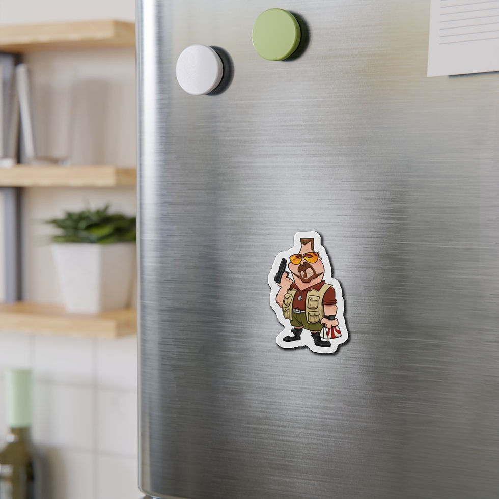 Thumbnail: "Walt" Die-Cut Magnets