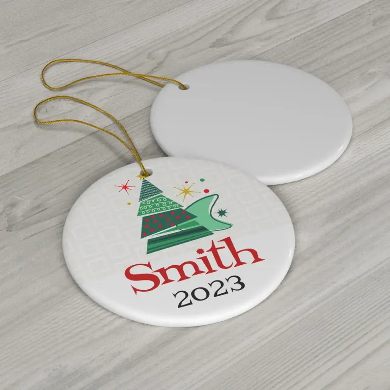 Retro Tree Ornaments