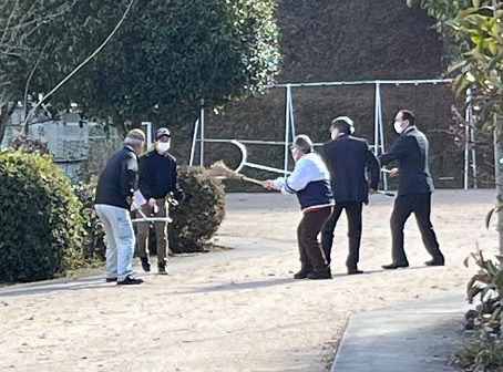 不審者対応訓練