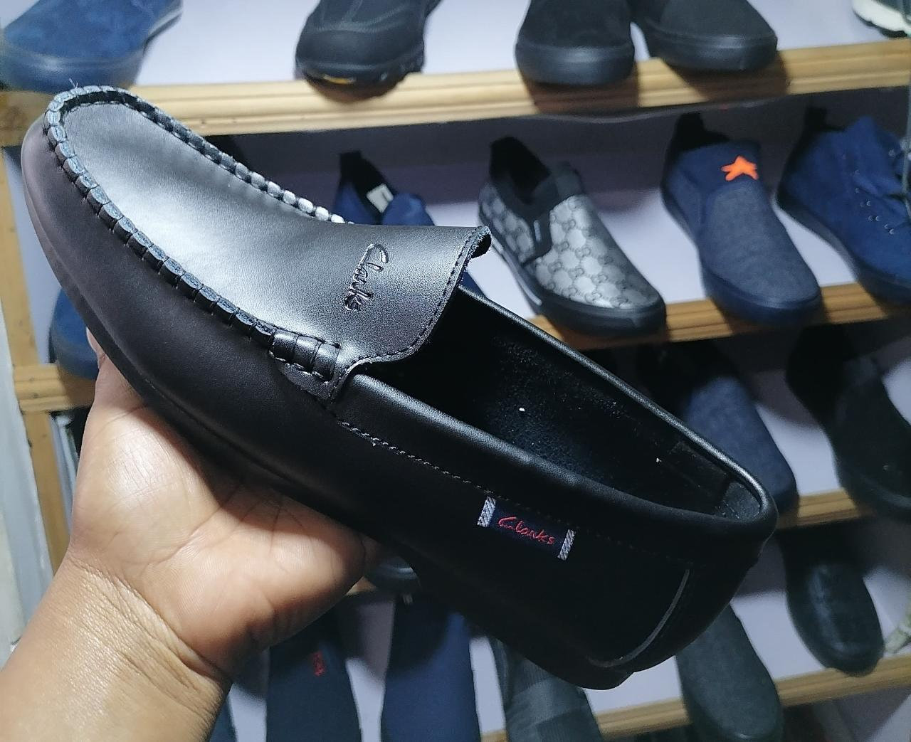 Black polo loafers Clearance