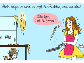 Le 2 février, c'est le jour de la Chandeleur en France!