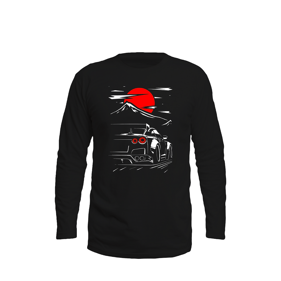 Лонгслів Nissan skyline GTR R35