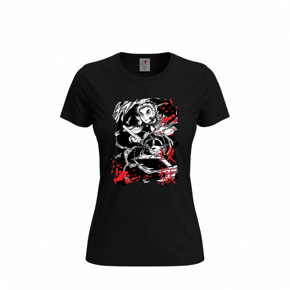 Футболка жіноча Клинок, який знищує демонів (Demon Slayer)
