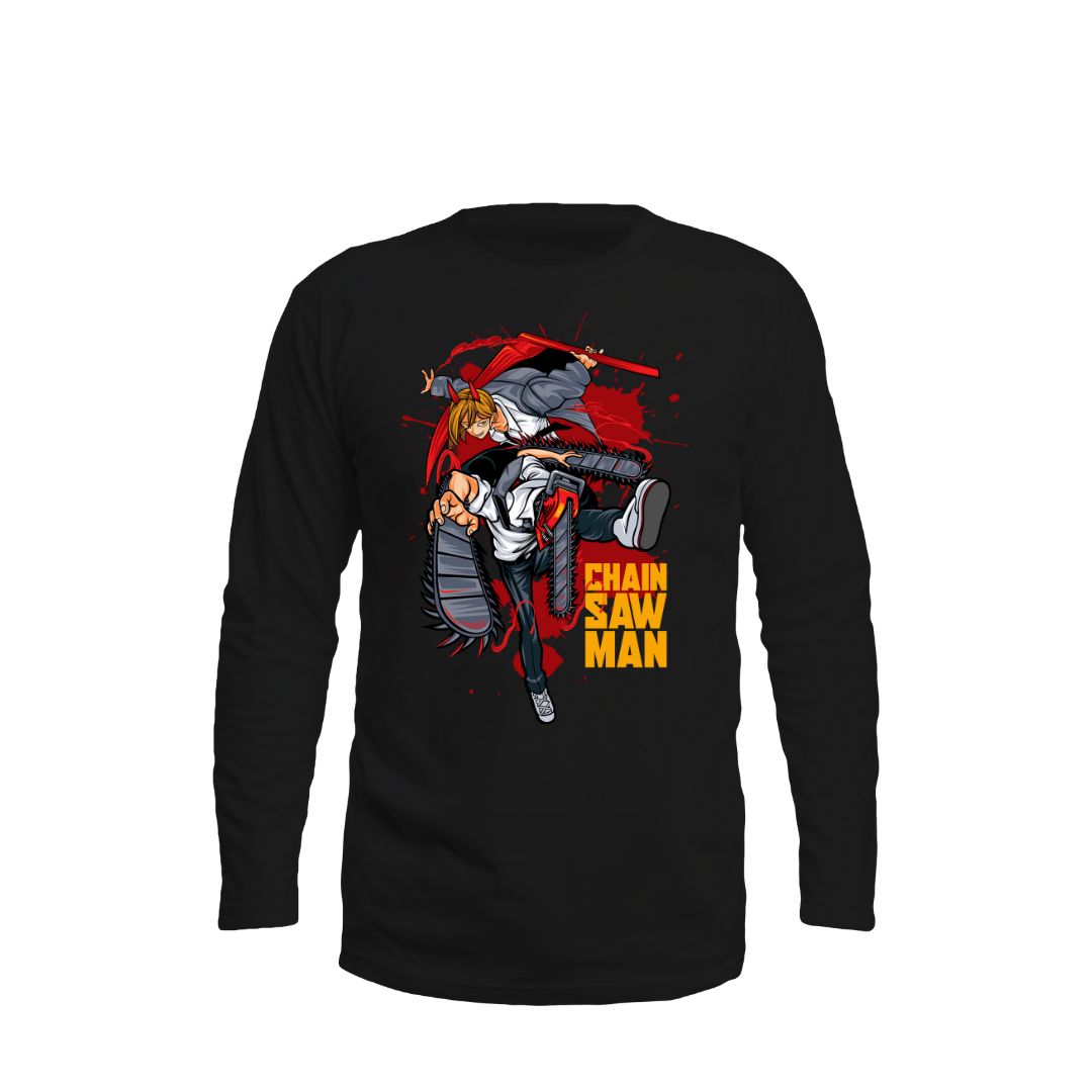 Лонгслів Людина-бензопила (Chainsaw Man)