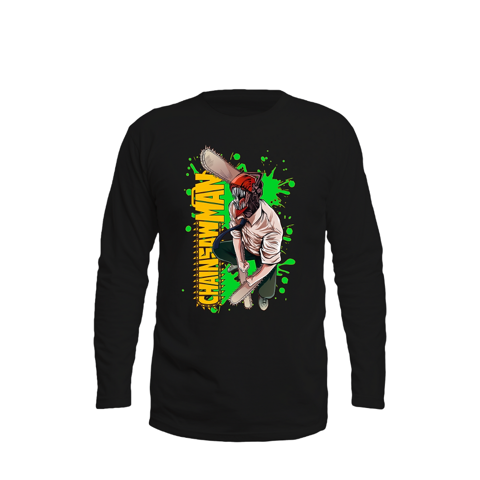 Лонгслів Людина-бензопила (Chainsaw Man)