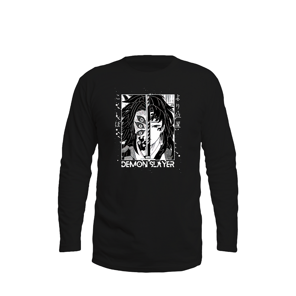 Лонгслів Клинок, який знищує демонів (Demon Slayer)