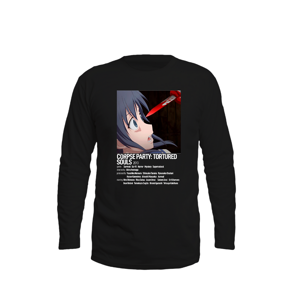 Лонгслів Вечірка мертвих (Corpse Party)