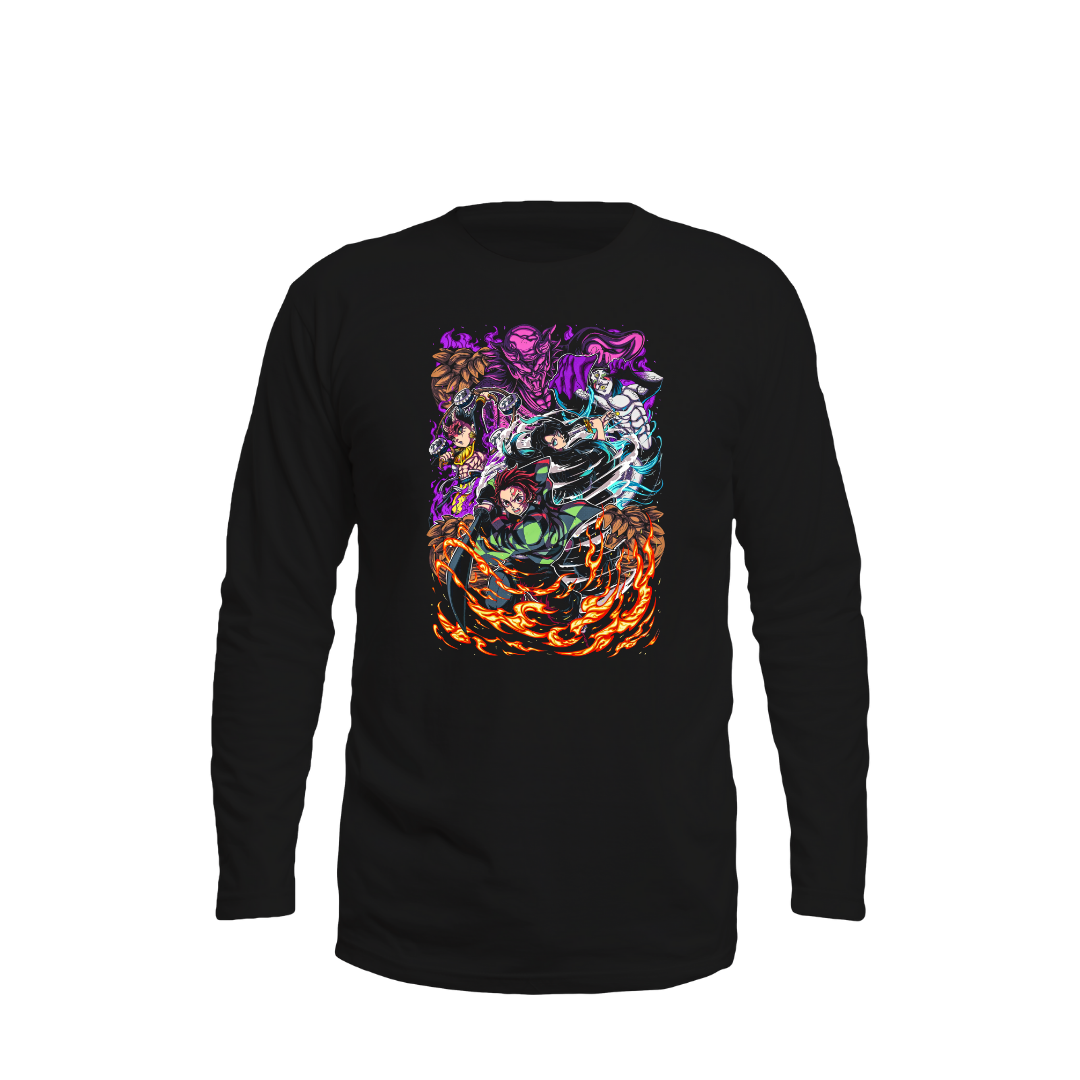 Лонгслів Клинок, який знищує демонів (Demon Slayer)