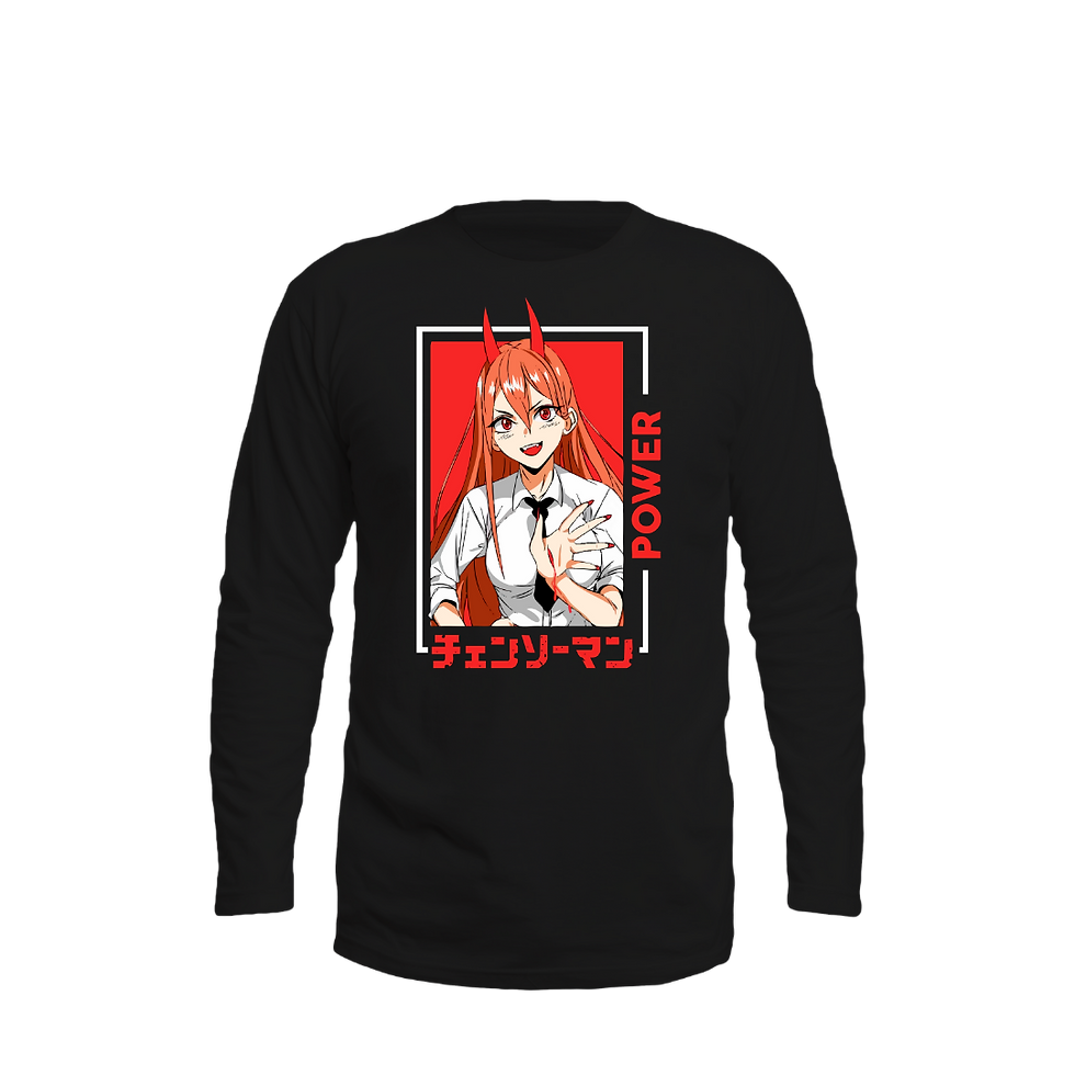 Лонгслів Людина-бензопила (Chainsaw Man)