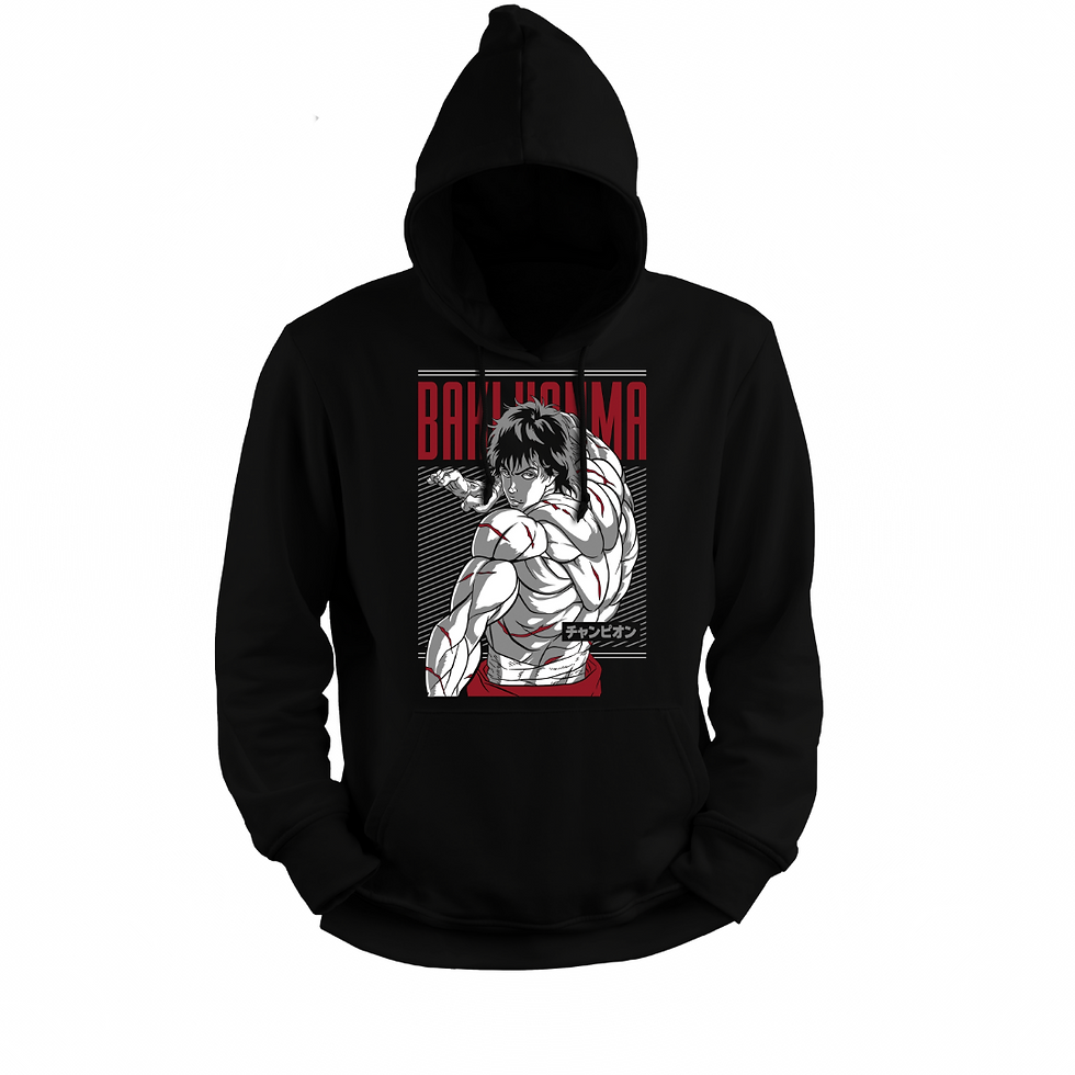 Худі Боєць Бакі (Baki the Grappler)